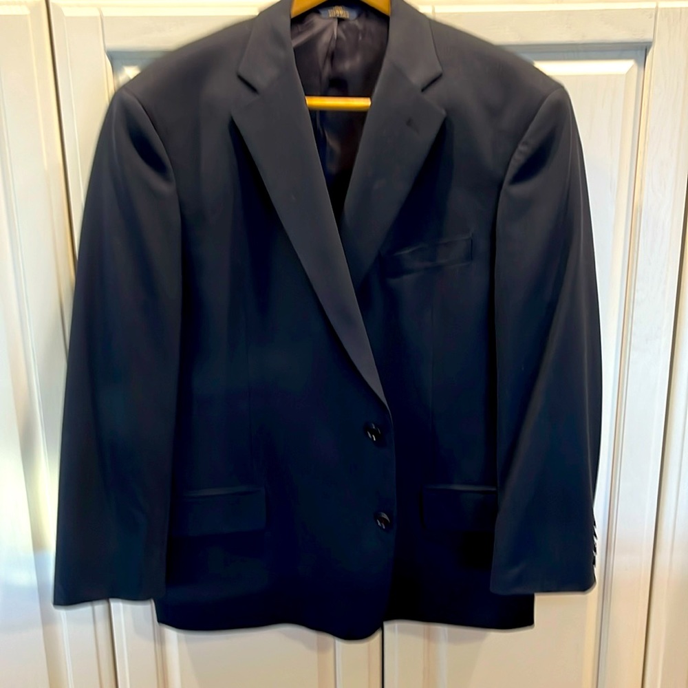 Men’s sport jacket Brooks Brothers navy 346 stretch